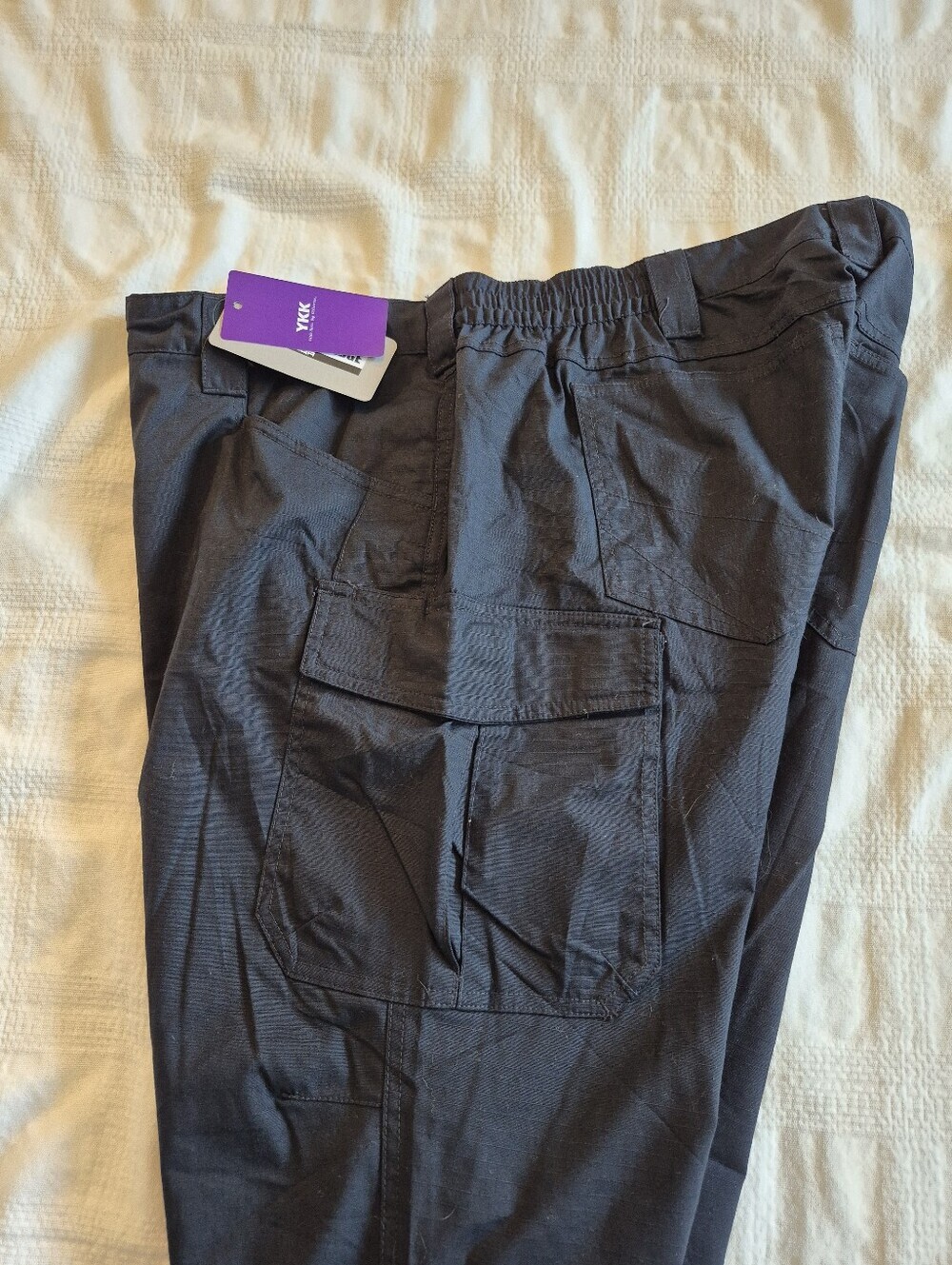 CQR women's 18R black tactical pants, stretch, rip stop fabric NWT WFP611 - Picture 7 of 8